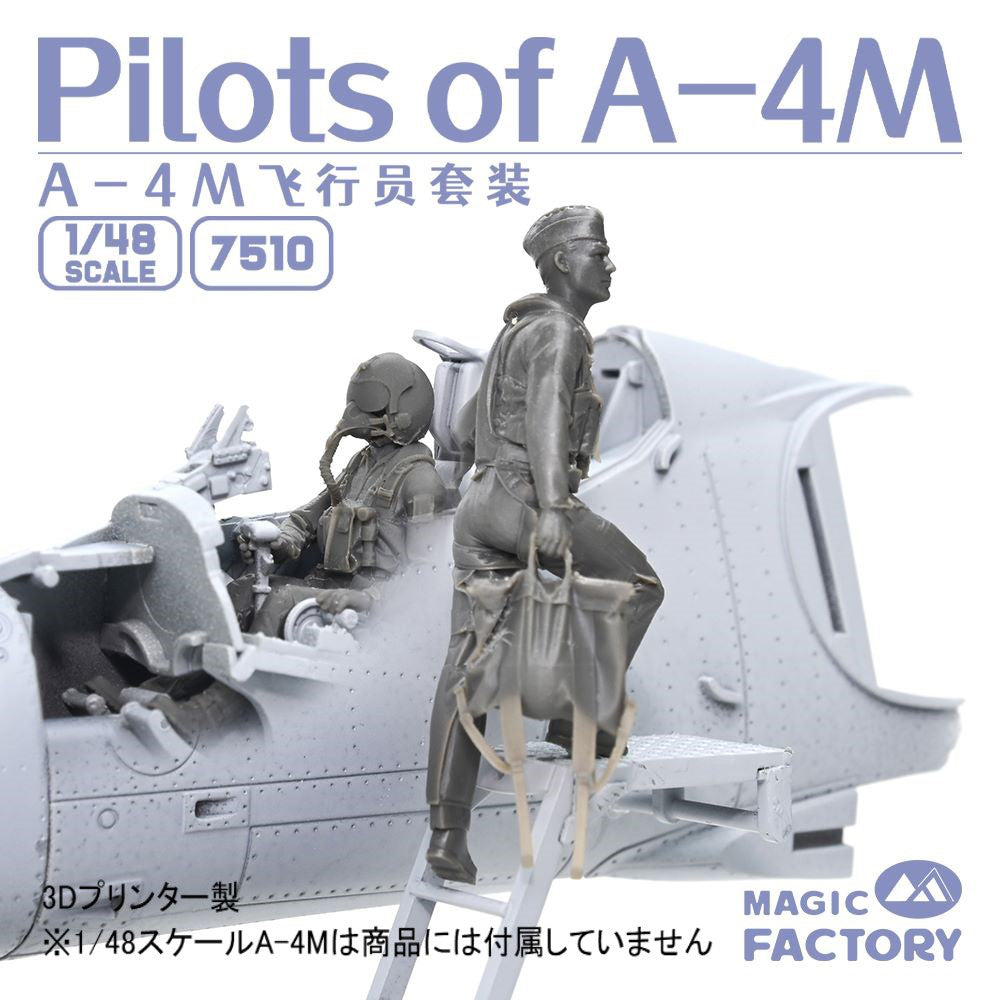 Magic Factory 1/48 Pilots of A-4M Plastic Model Kit