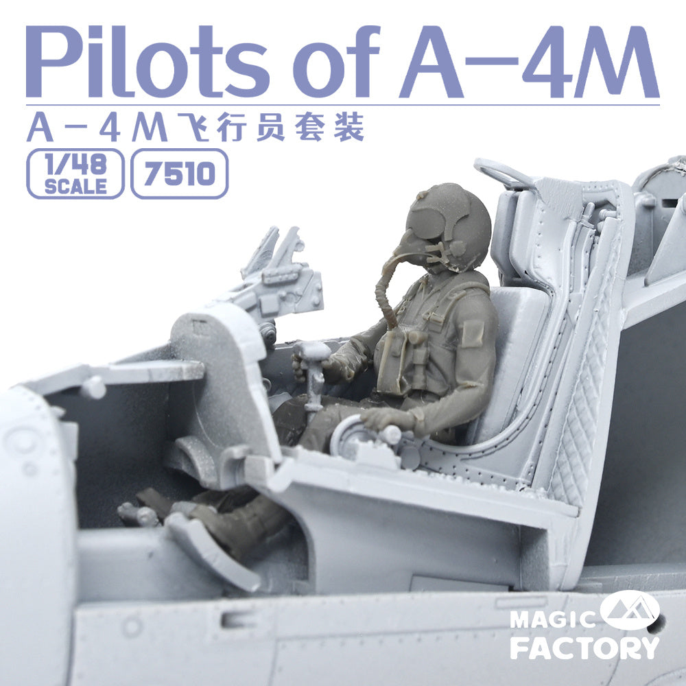 Magic Factory 1/48 Pilots of A-4M Plastic Model Kit