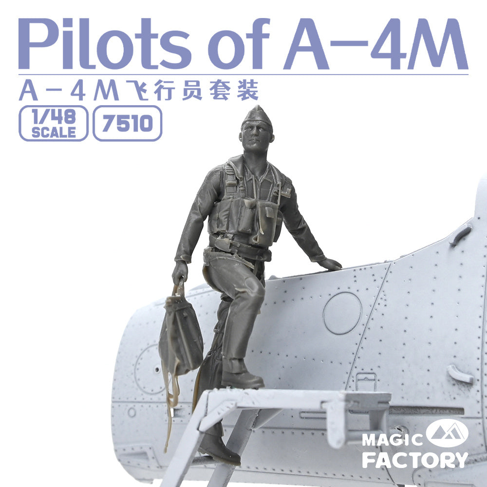 Magic Factory 1/48 Pilots of A-4M Plastic Model Kit