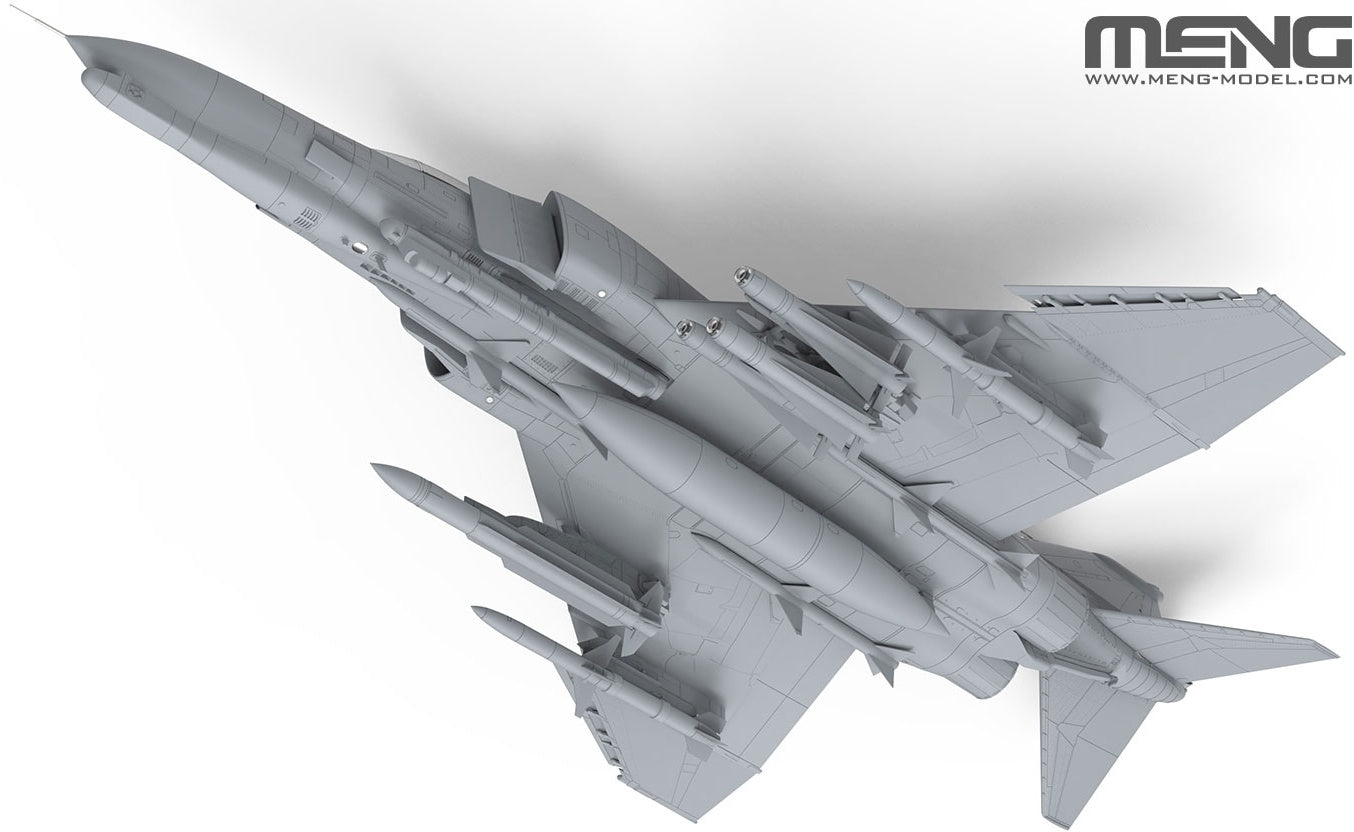 Meng 1/48 McDonnell Douglas F-4G Phantom II Wild Weasel Plastic Model Kit