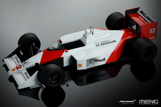 Meng 1/12 McLaren MP4/4 1988 (Pre-coloured Edition) Plastic Model Kit