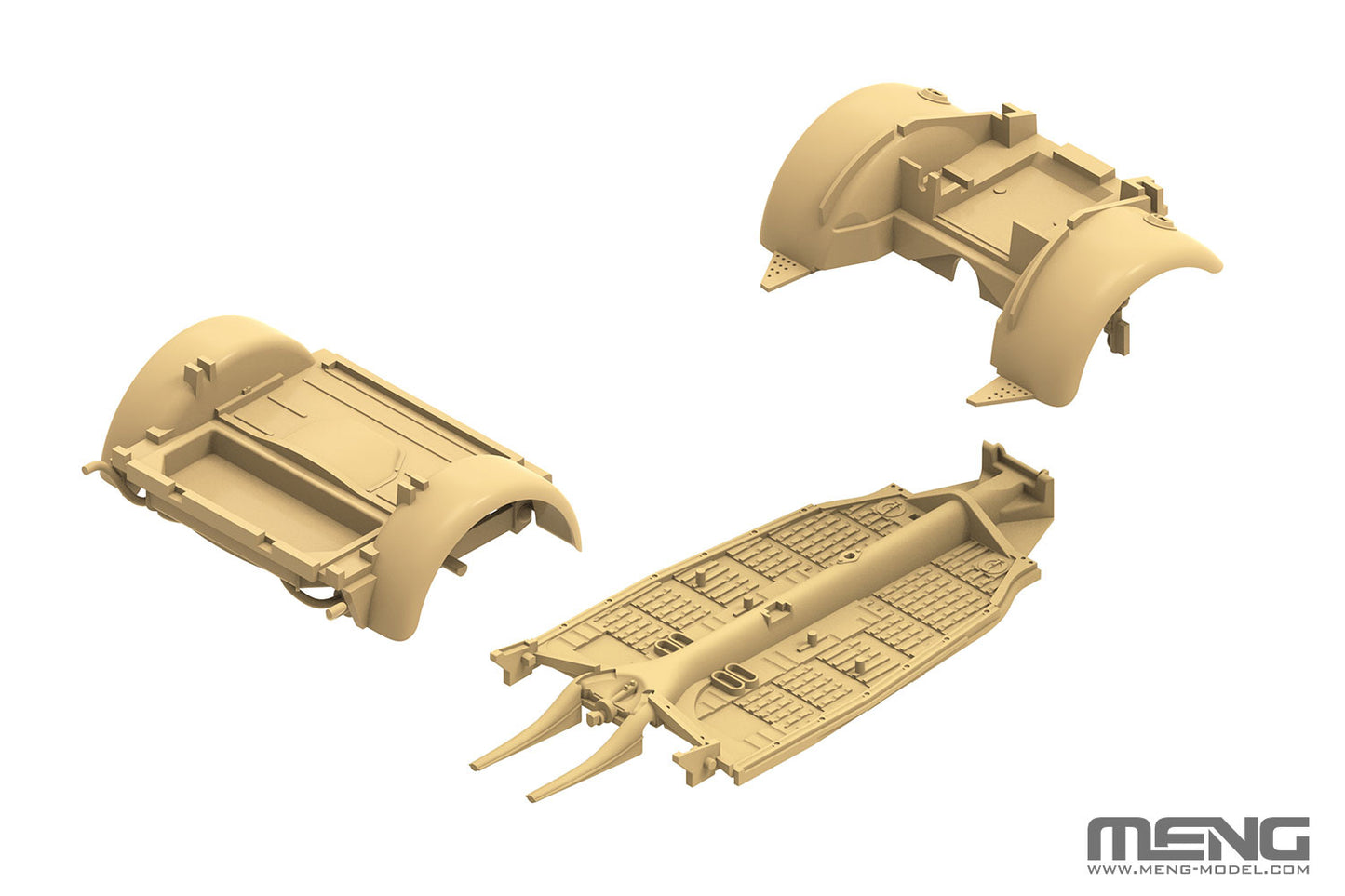 Meng 1/35 German Pkw.K1 Kübelwagen Type 82 (North Africa) Plastic Model Kit