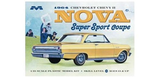 Moebius 1/25 1964 Chevy Nova Super Sport Plastic Model Kit