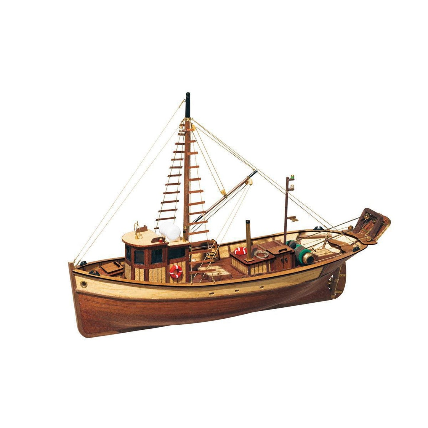 OcCre 1/45 Palamós Fishing Boat Wooden Model Ship Kit