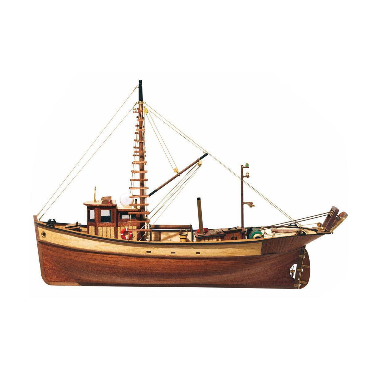 OcCre 1/45 Palamós Fishing Boat Wooden Model Ship Kit