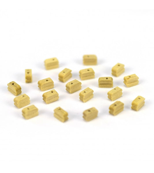 Artesania Single Blocks 5.0mm (20) Wooden Ship Accessory