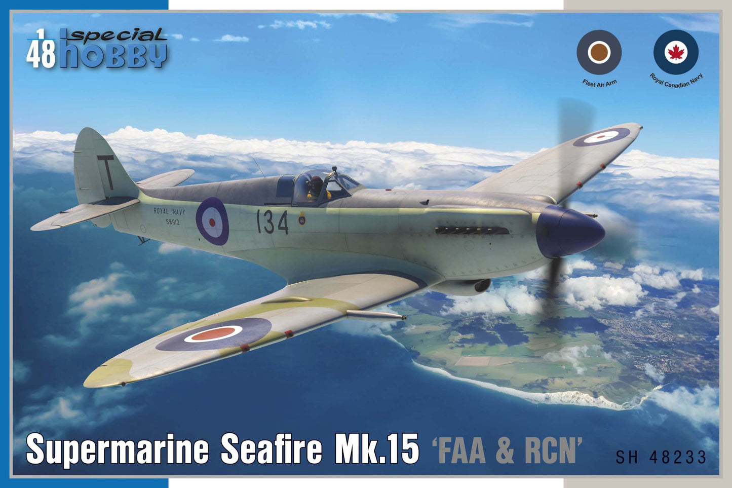 Special Hobby 1/48 Seafire Mk.15 ‘FAA & RCN Service’ Plastic Model Kit