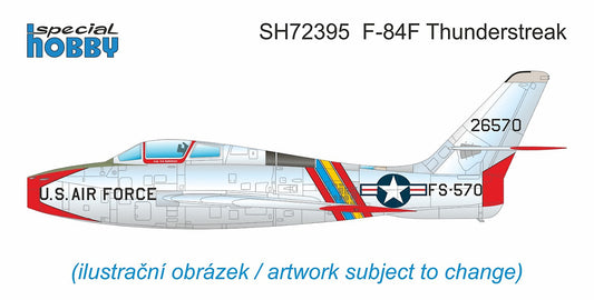 Special Hobby 1/72 F-84F Thunderstreak ‘US Swept-wing Thunder’ Plastic Model Kit