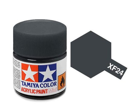 Tamiya Color Acrylic Paint XF-24 Dark Grey 10ml