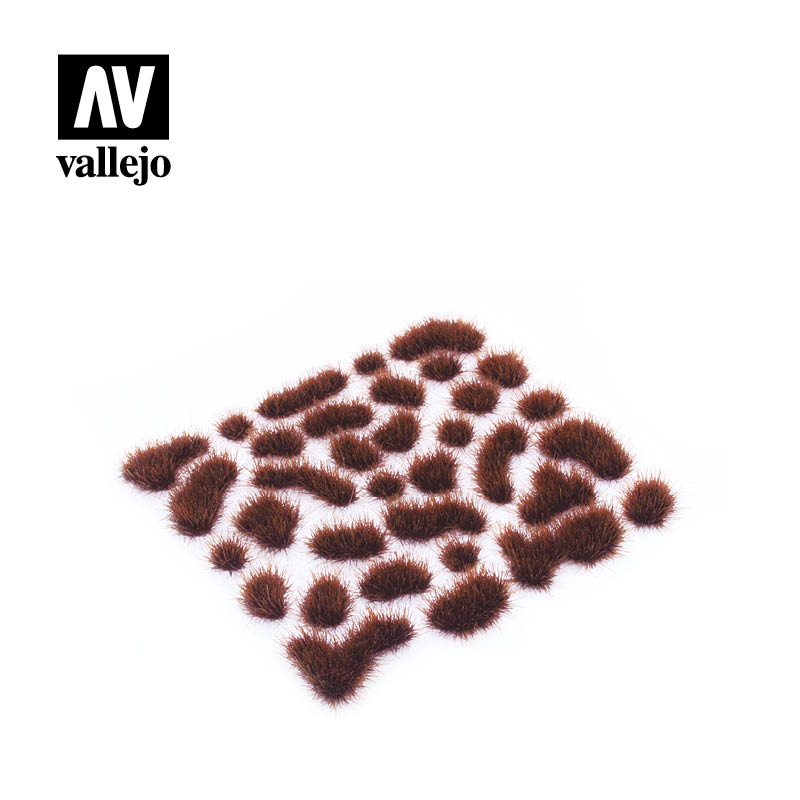 Vallejo 4mm Wild Tuft - Brown Diorama Accessory