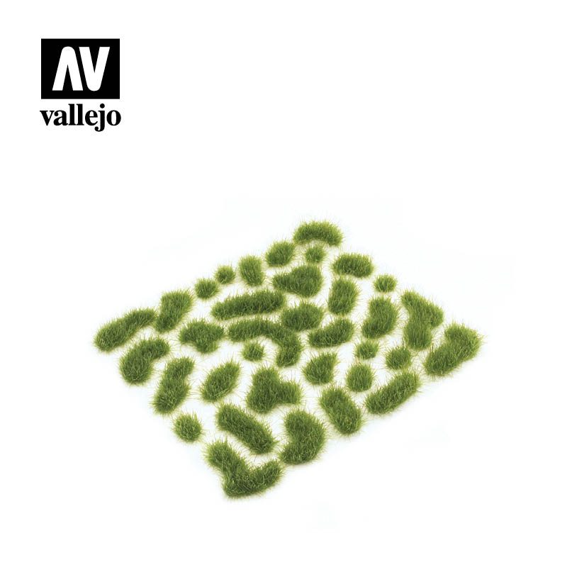 Vallejo 4mm Wild Tuft - Green Diorama Accessory