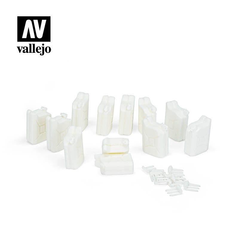 Vallejo German Jerrycan set Diorama Accessory