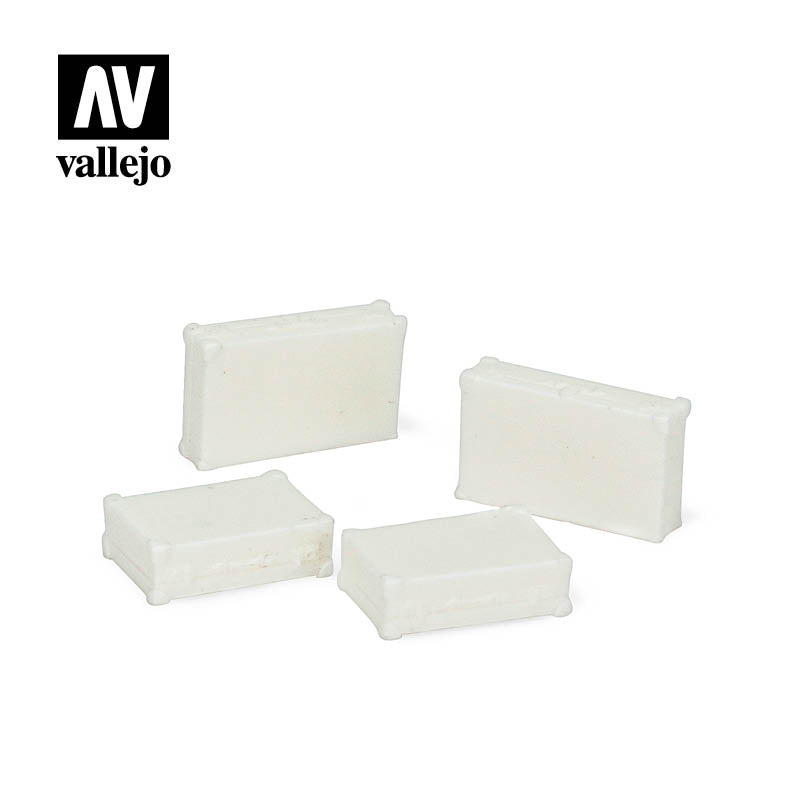 Vallejo Metal Suitcases Diorama Accessory