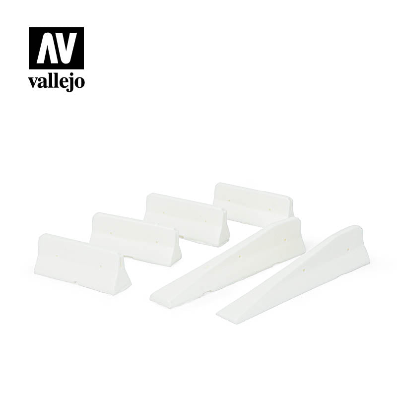 Vallejo Urban Concrete Barriers Diorama Accessory