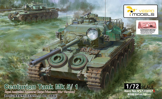 Vespid 1/72 Centurion Tank Mk5/1 Royal Australian Armoured Corps 3D Print Model Kit