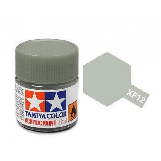 Tamiya Color Acrylic Paint XF-12 J.N. Grey 10ml