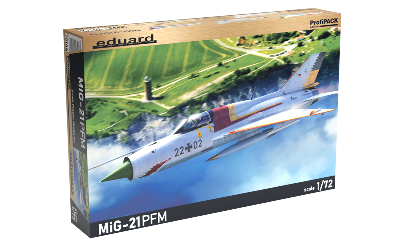 Eduard 1/72 MiG-21PFM Profipack Plastic Model Kit – Franklin Hobbies Ltd