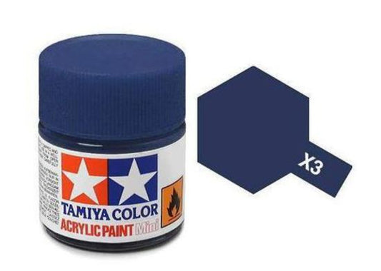 Tamiya Color Acrylic Paint X-3 Gloss Royal Blue10ml