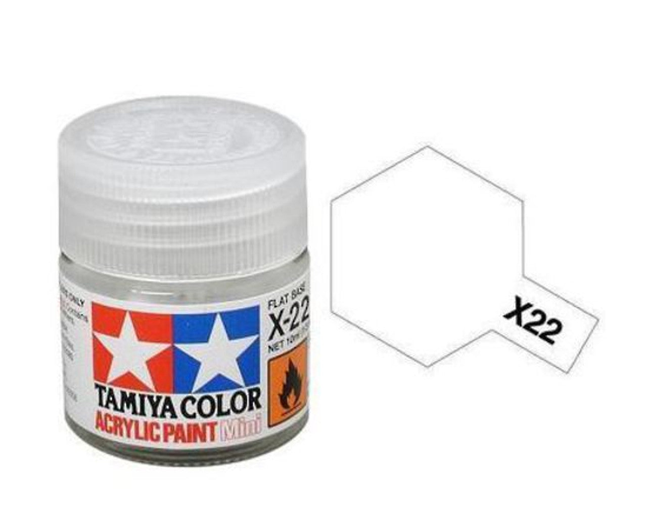 Tamiya Color Acrylic Paint X-22 Gloss Clear 10ml