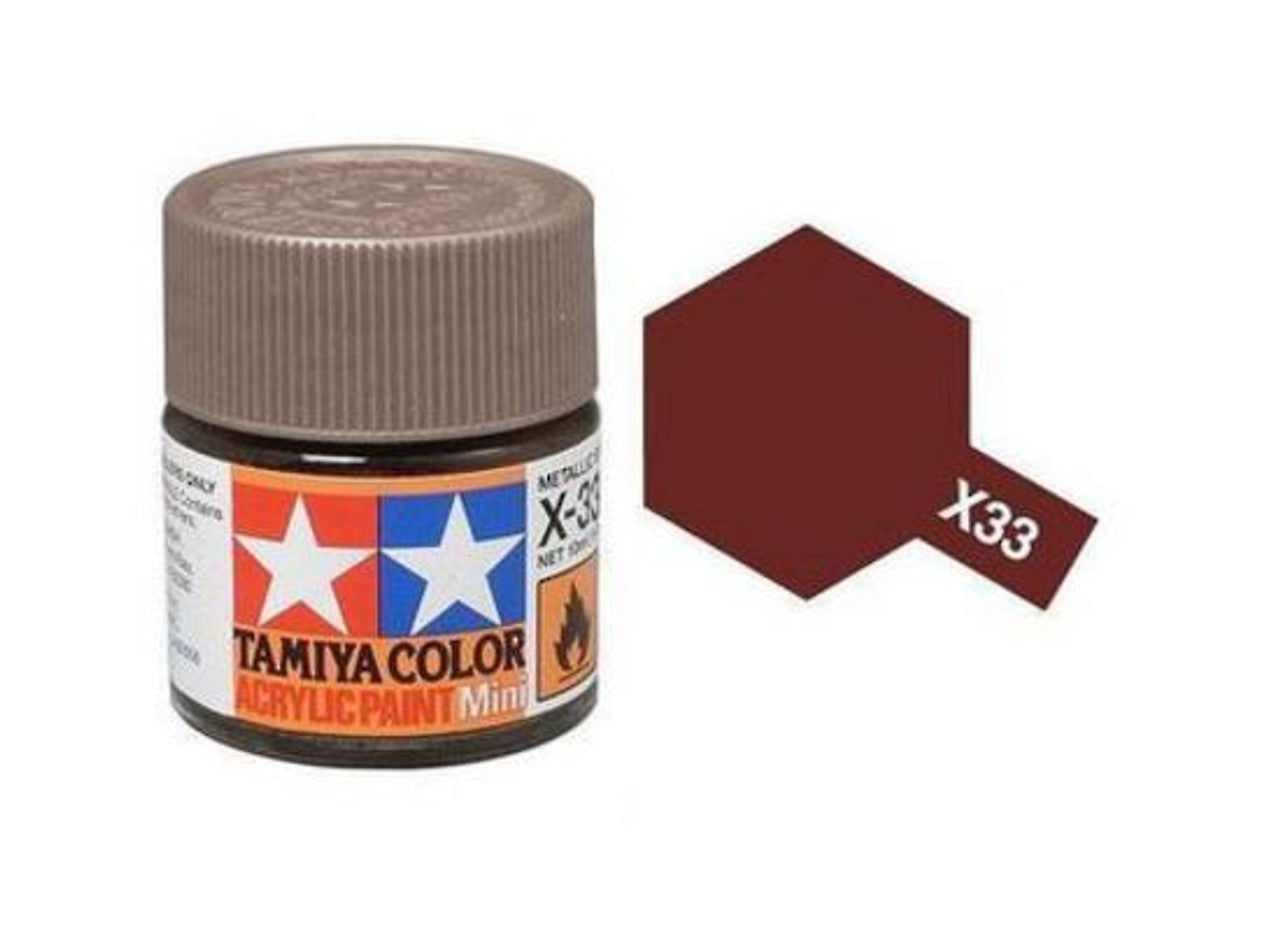 Tamiya Color Acrylic Paint X-33 Bronze 10ml