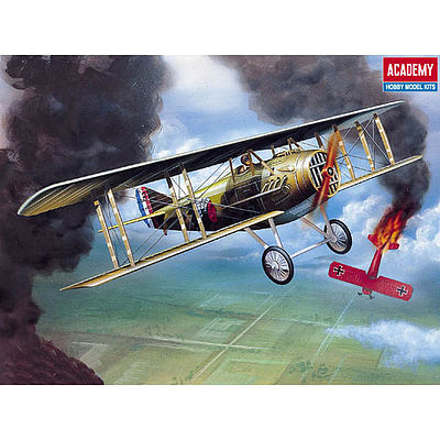 Academy 1/72 SPAD XIII WWI Fighter Plastic Model Kit