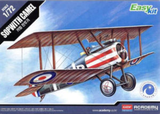 Academy 1/72 Sopwith Camel WWI Fighter Plastic Model Kit