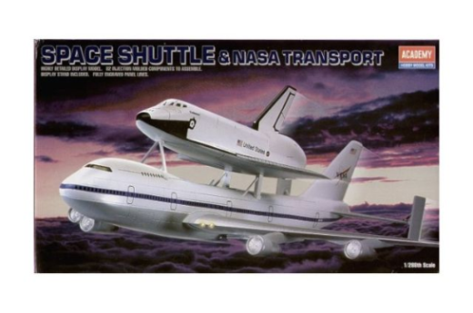 Academy 1/288 Shuttle & 747 Carrier Plastic Model Kit