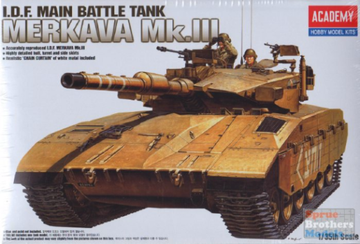 Academy 1/35 I.D.F. Merkava Mk III Plastic Model Kit