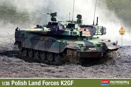 Academy 1/35 Polish Land Forces K2GF Plastic Model Kit