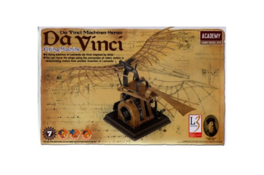 Academy Da vinci Flying Machine Plastic Model Kit