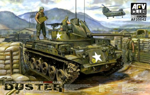 AFV Club 1/35 M42A1 Late Type (Vietnam War) Plastic Model Kit