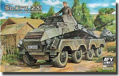 AFV Club 1/35 German Sd.Kfz. 231 Schwerer Panzerspähwagen Plastic Model Kit