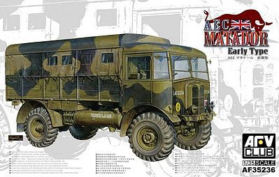 AFV Club 1/35 AEC Matador Early Type Plastic Model Kit