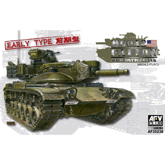 AFV Club 1/35 M60A2 Patton Main Battle Tank Early Version Plastic Model Kit