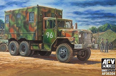 AFV Club 1/35 M109 Van Shop Plastic Model Kit