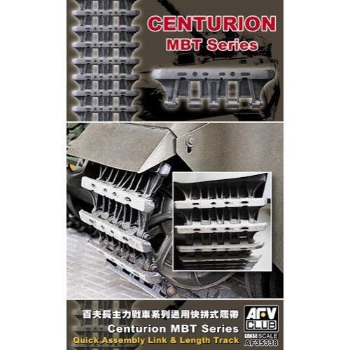 AFV Club 1/35 Centurion MBT Series Quick Assembly Link & Length Track Plastic Model Kit