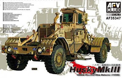 AFV Club 1/35 Husky Vehicle Mounted Mine Detector Mk III Plastic Model Kit