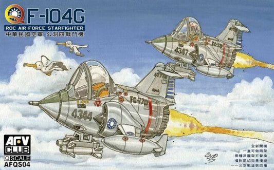 AFV Club Egg F-104G ROCAF Starfighter Plastic Model Kit