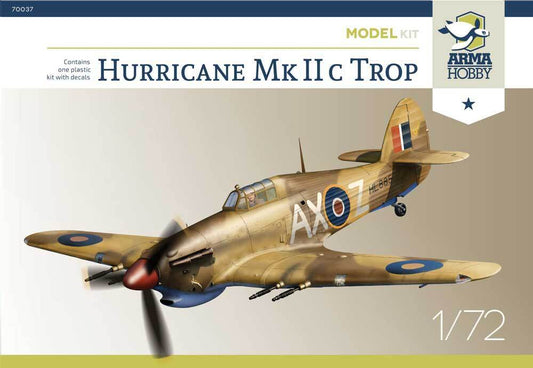 Arma Hobby 1:72 Hurricane Mk IIc Trop Plastic Model Kit