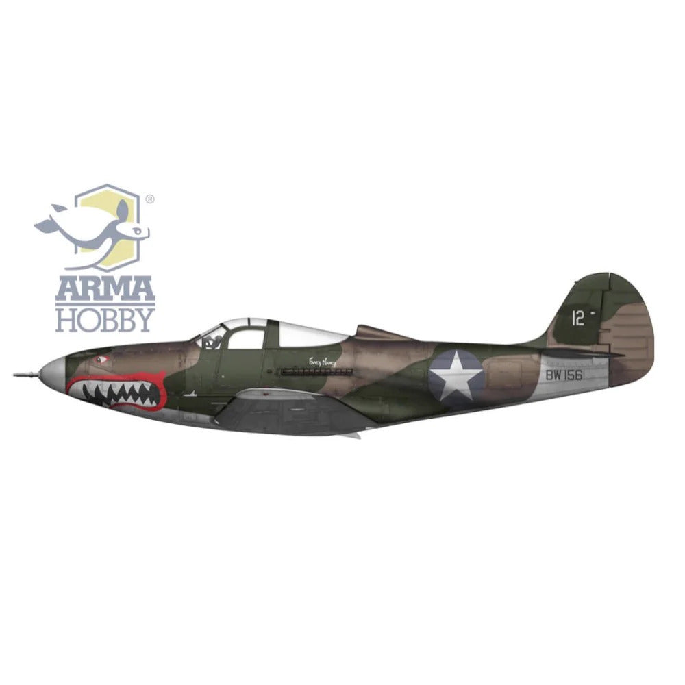 Arma Hobby 1:72 Cactus Air Force F4F-4 Wildcat® and P-400/P-39D Airacobra over Guadalcanal Plastic Model Kit