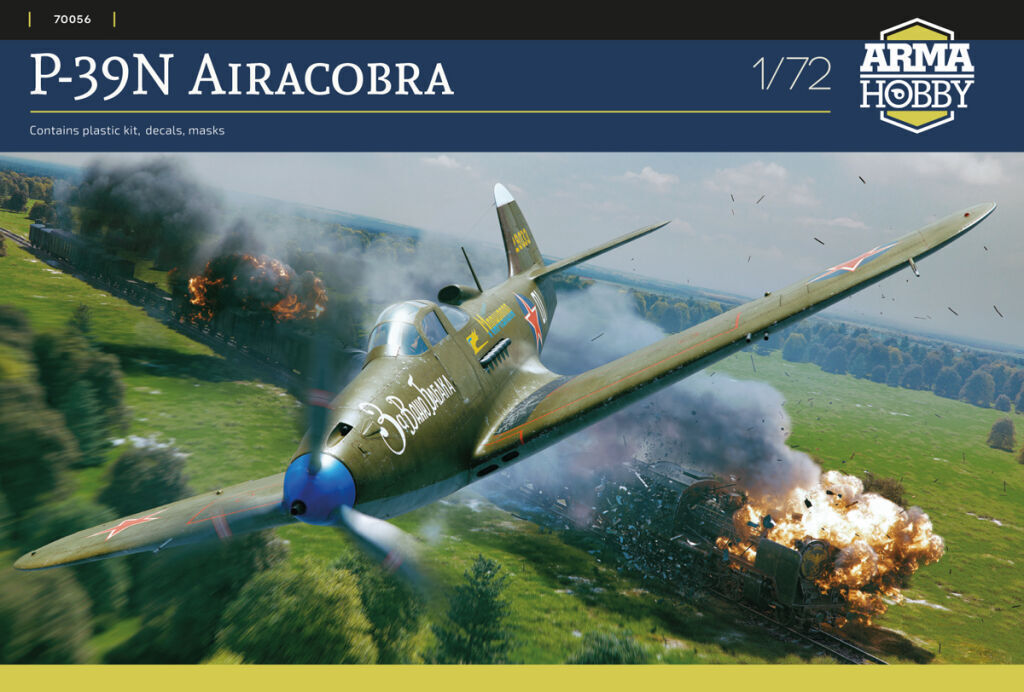 Arma Hobby 1:72 P-39N Airacobra Plastic Model Kit