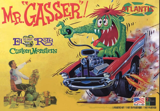 Atlantis 1/25 Ed Roth Mr. Gasser Plastic Model Kit