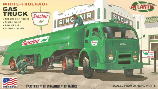 Atlantis 1/48 Vintage Gas Truck Sinclair/US Army Plastic Model Kit