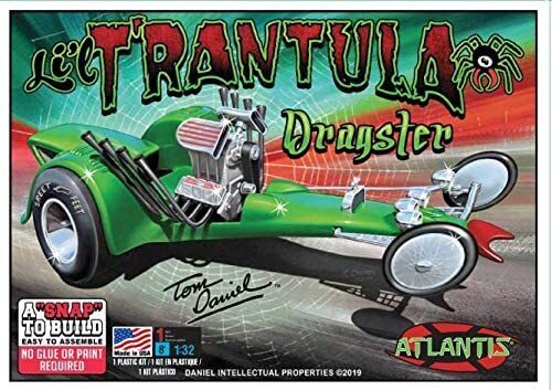 Atlantis 1/32 Snap Lil Trantula Tom Daniel Plastic Model Kit