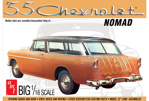 AMT 1/16 1955 Chevy Nomad Wagon Plastic Model Kit