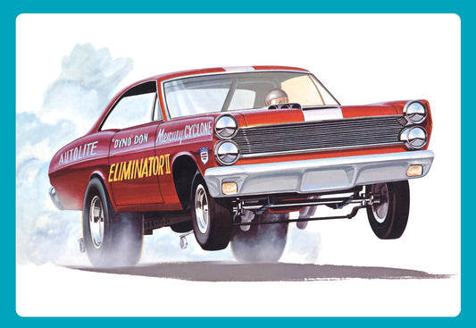 AMT 1/25 1967 Mercury Cyclone Eliminator II (Dyno Don Nicholson) Plastic Model Kit