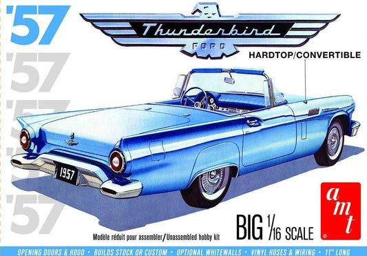 AMT 1/16 1957 Ford Thunderbird 2T Plastic Model Kit