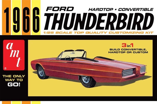 AMT 1/25 1966 Ford Thunderbird Hardtop/Convertible Plastic Model Kit