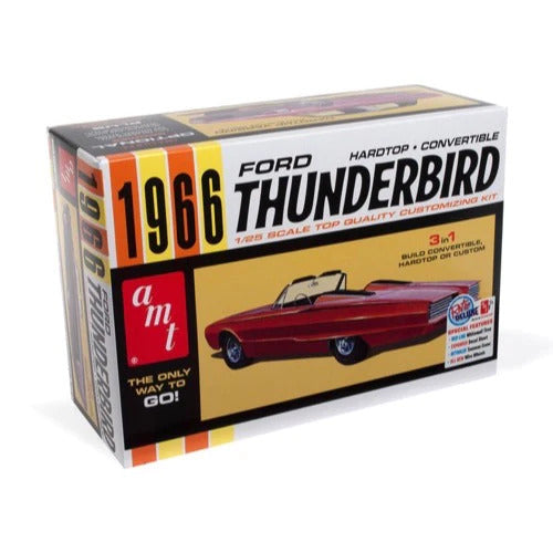 AMT 1/25 1966 Ford Thunderbird Hardtop/Convertible Plastic Model Kit