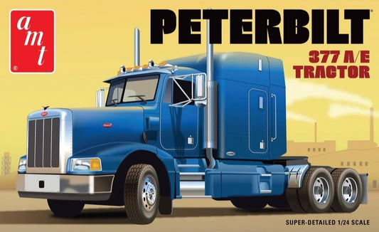 AMT 1/24 Classic Peterbilt 377 A/E Tractor Plastic Model Kit